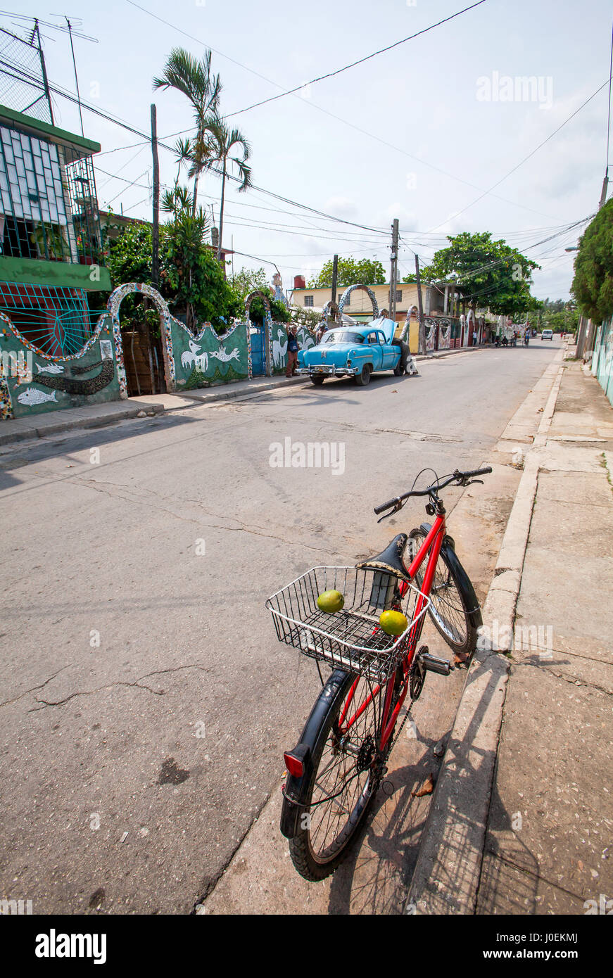 Fusterlandia Nachbarschaft, Havanna, Kuba Stockfoto