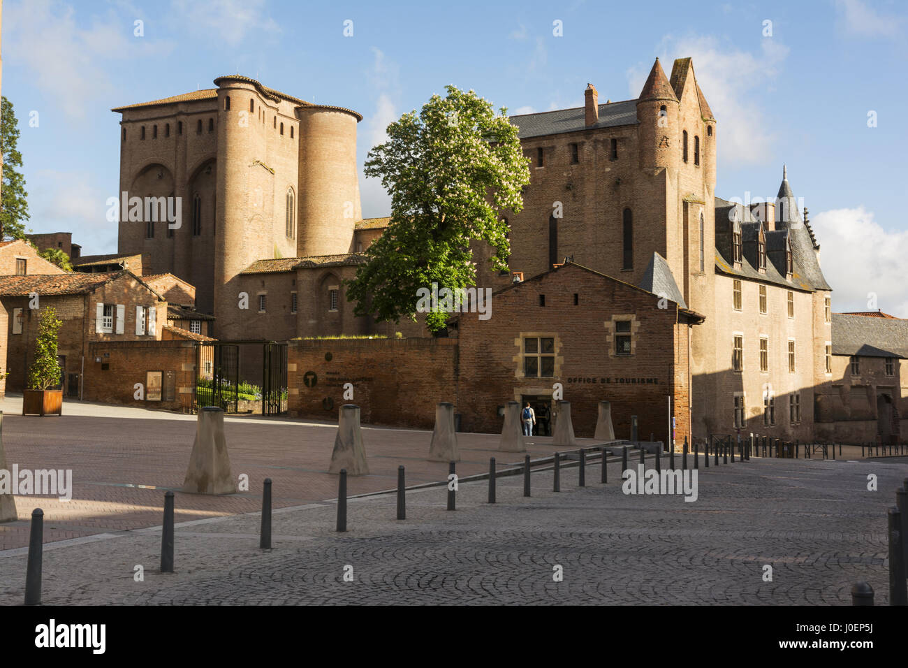 Frankreich, Albi, Berbie Palast von Place de l'Archeveche Stockfoto