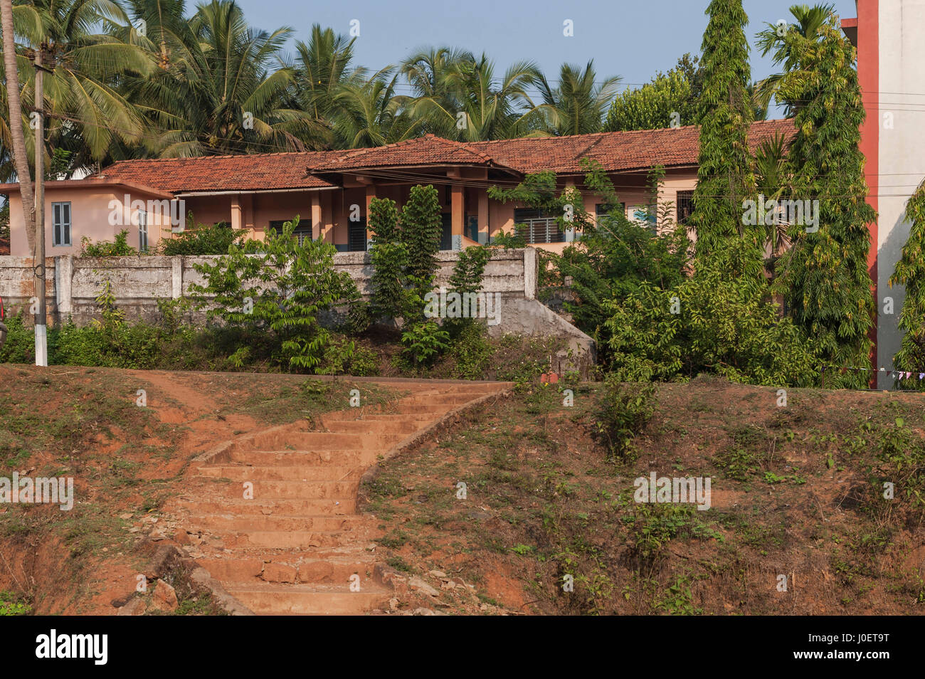 Haus, Yellapur, Uttara, Kannada, Karnataka, Indien, Asien Stockfoto