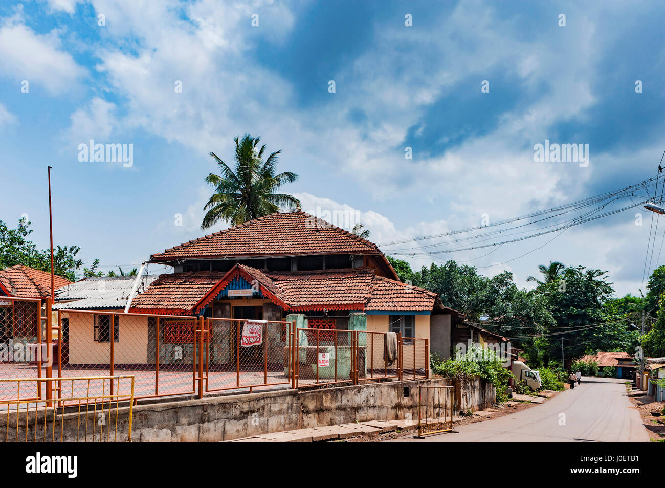 Haus, Sirsi, Uttara, Karnataka, Indien, Asien Stockfoto