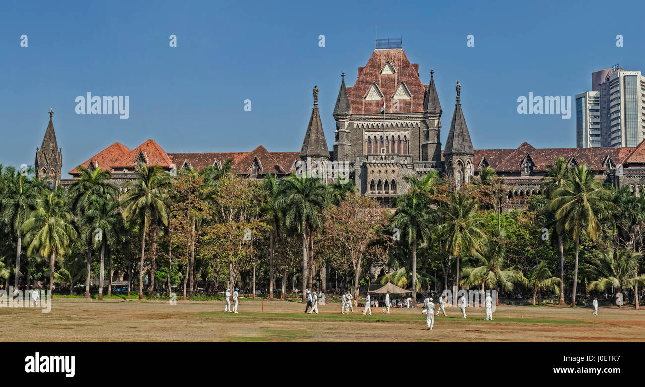 High Court, Mumbai, Maharashtra, Indien, Asien Stockfoto