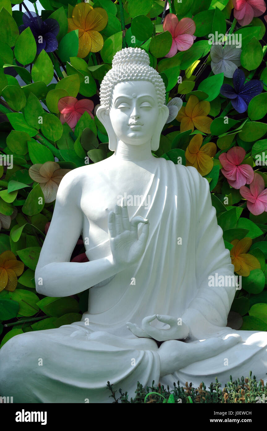 Lord Buddha, Kolkata, Westbengalen, Indien, Asien Stockfoto