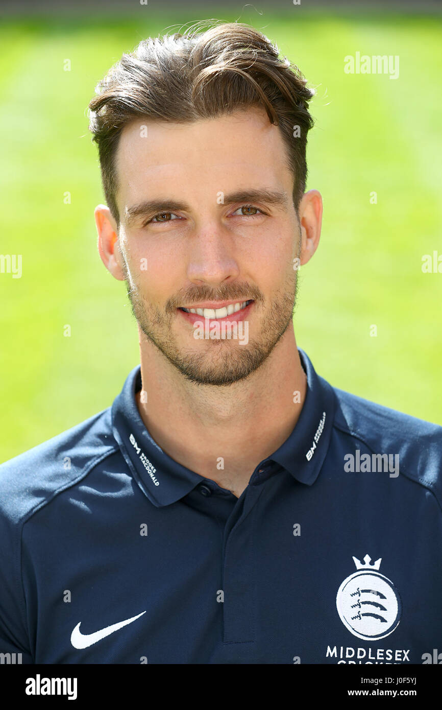 Steven Finn, Middlesex Stockfoto