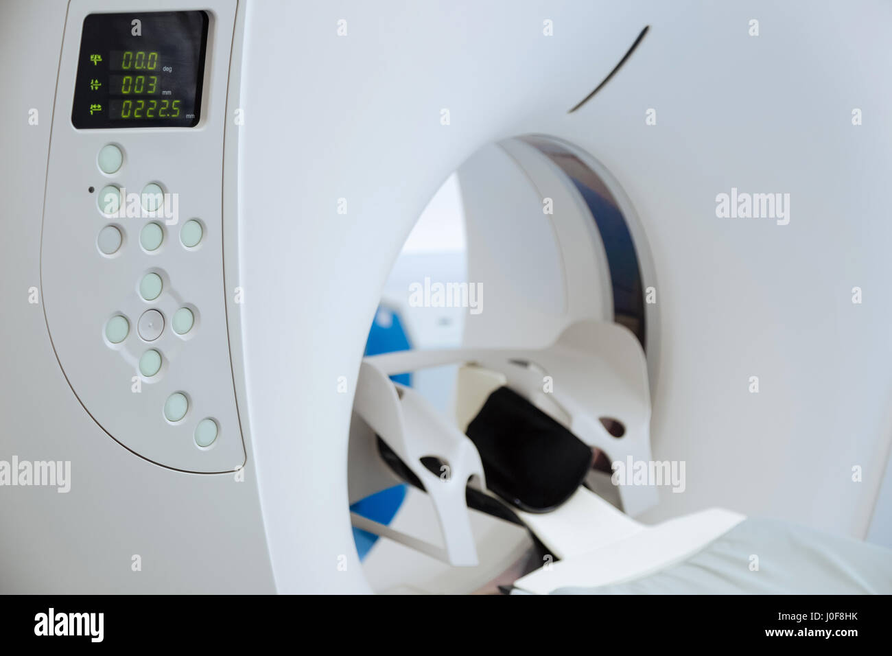 MRI-Scanner-Control-panel Stockfoto