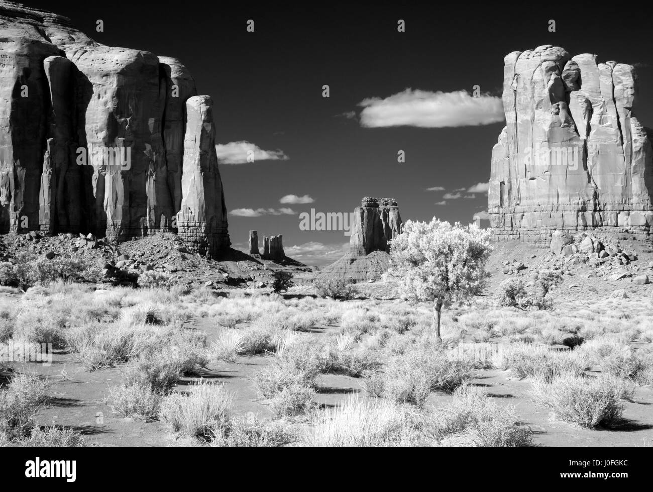 Monument Valley Navajo Tribal Park, Arizona Stockfoto
