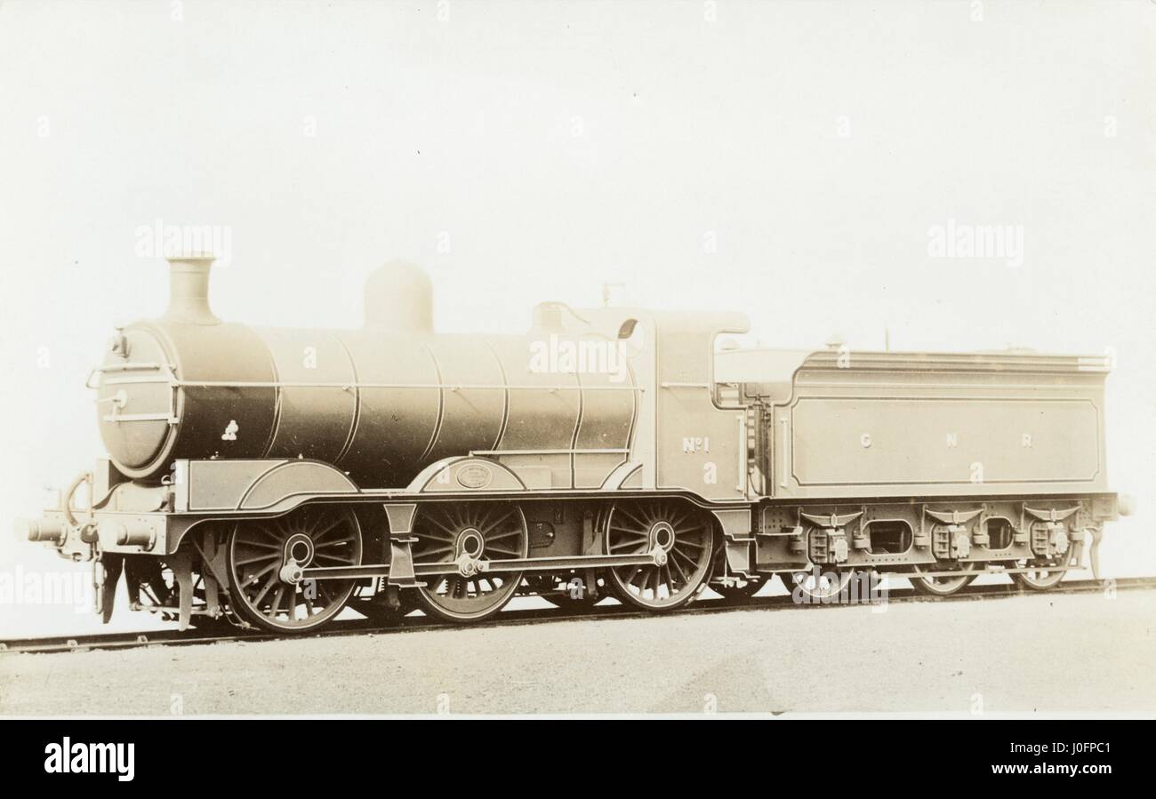 Lok Nr. 1: 0-6-0 Motor gebaut 1898 Stockfoto