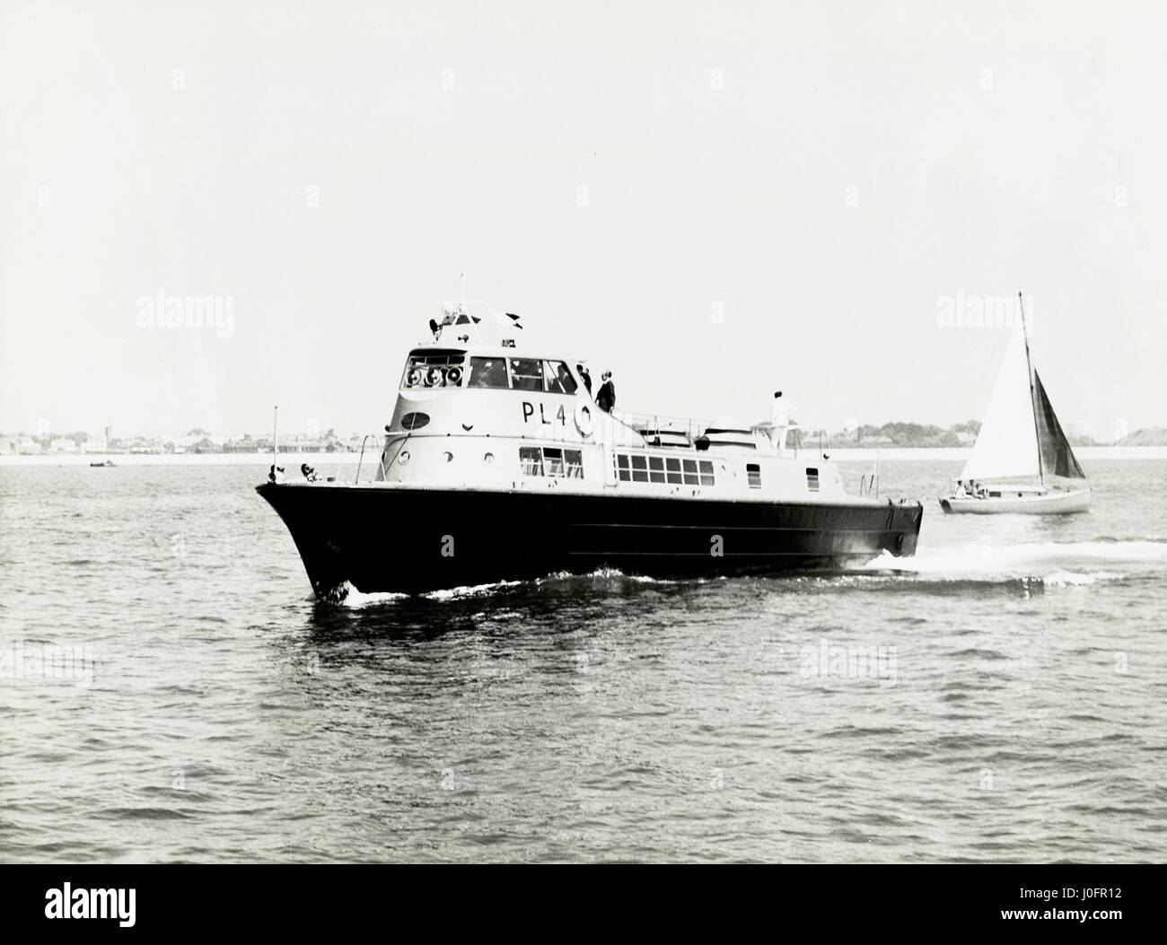 Schale schnell Passagier Start PL4 2 Deltic 18 Motoren angetrieben Stockfoto