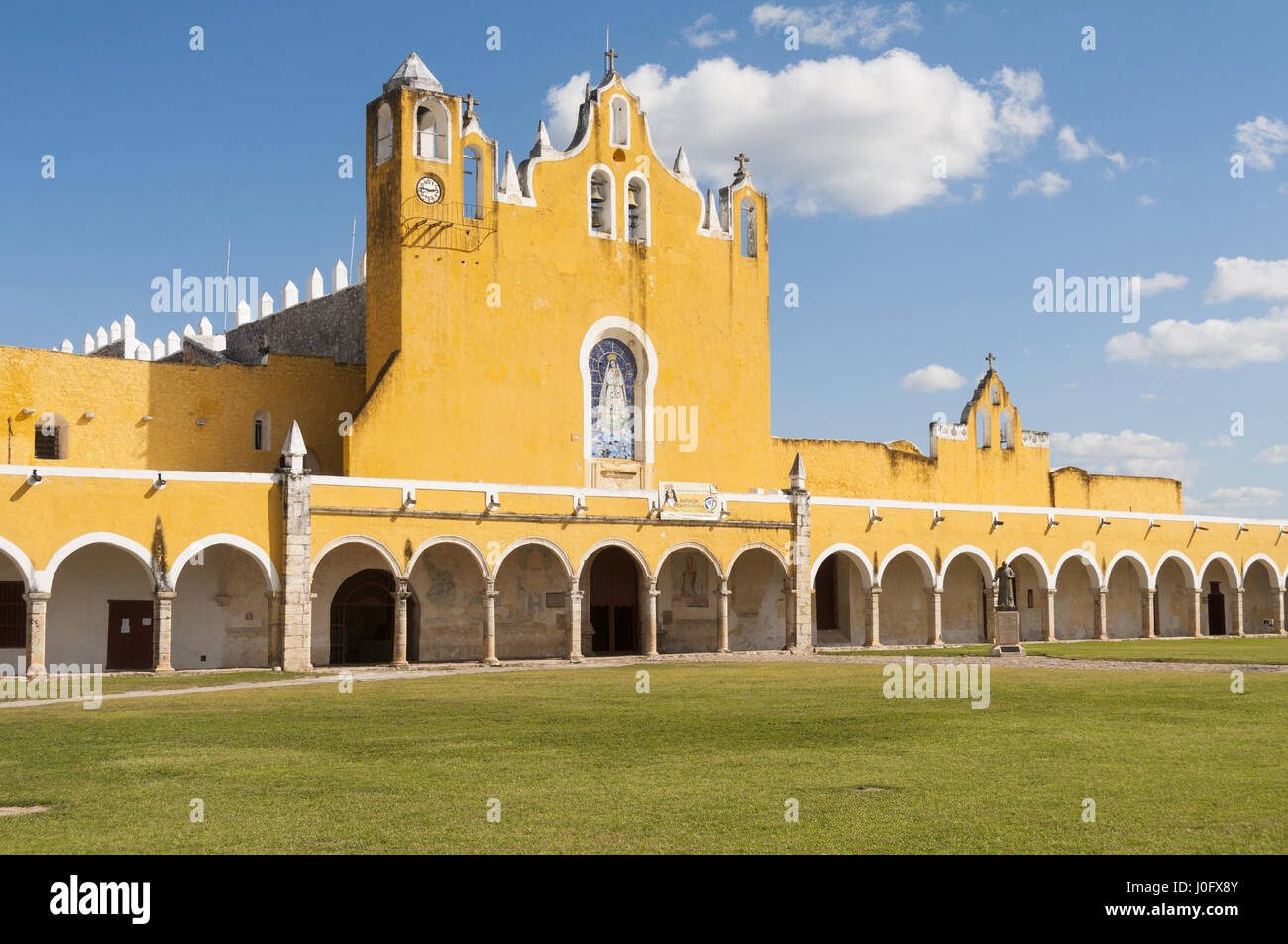 Mexiko, Yucatan, Izamal, Santuario De La Virgen de Izamal Stockfoto