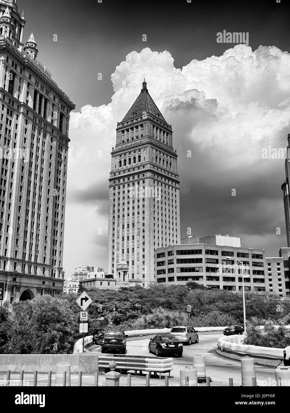 Thurgood Marshall United States Courthouse in New York City Stockfoto
