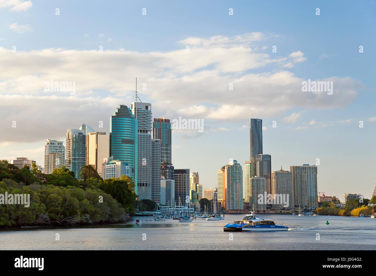 Skyline von Brisbane, Queensland, Australien Stockfoto