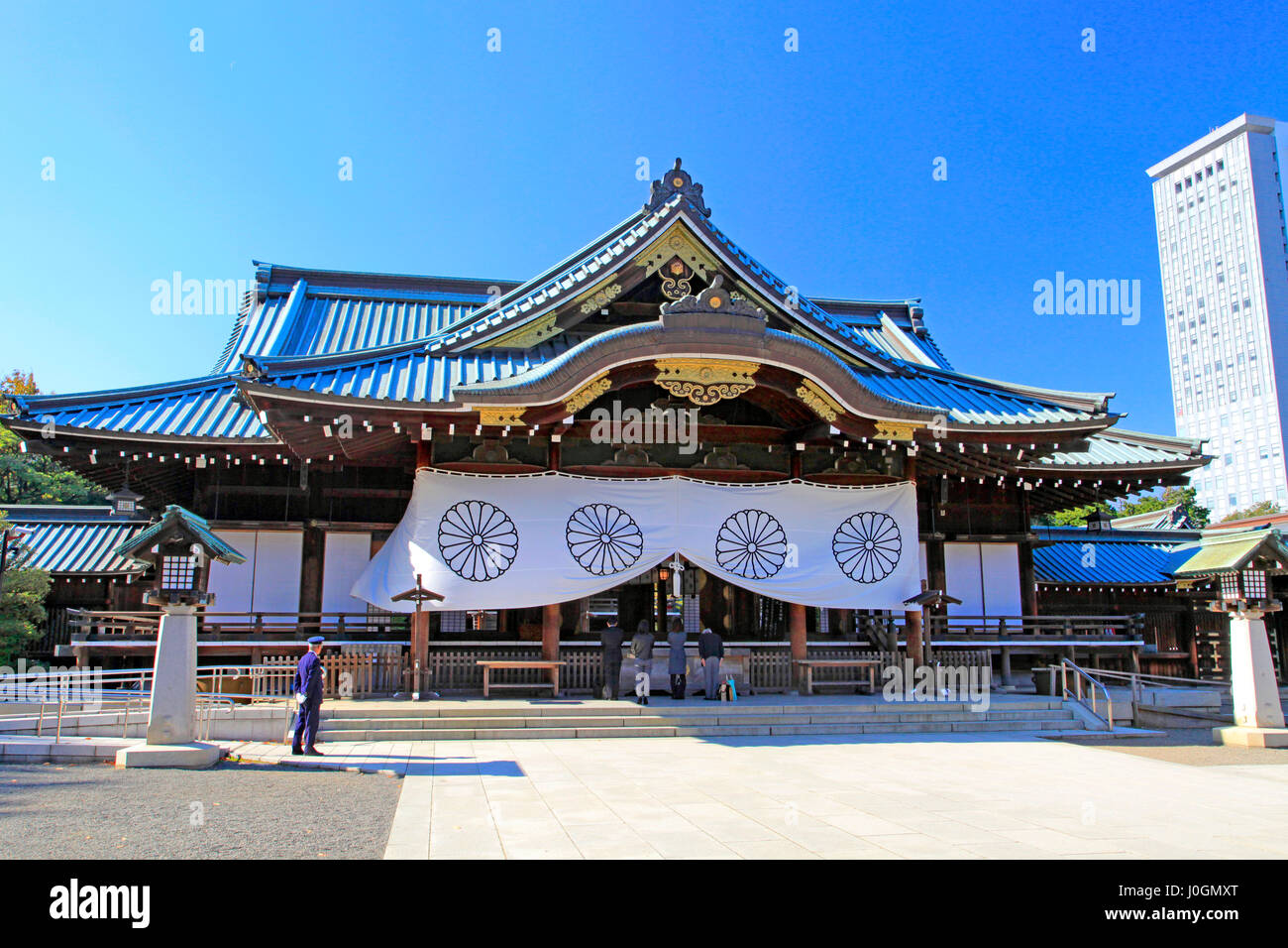 Yasukuni-Schrein-Tokyo-Japan Stockfoto