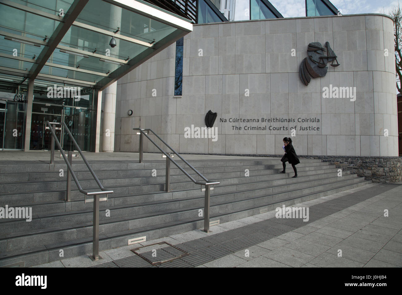 Criminal Courts of Justice, Stadt Dublin, Irland. Stockfoto