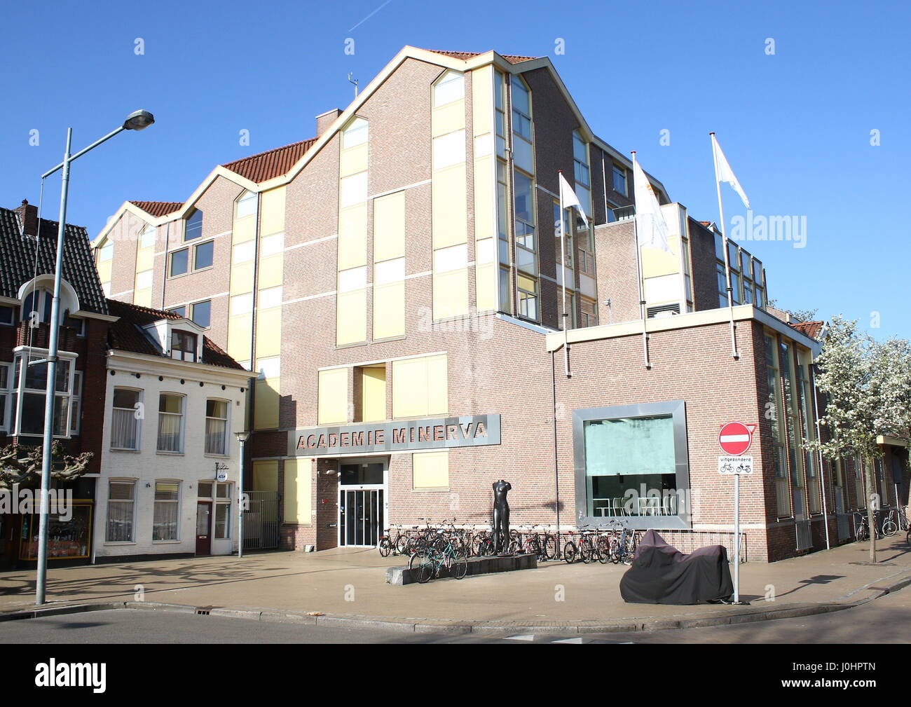 Academie Minerva, niederländische Kunstakademie im Zentrum der Stadt Groningen, Niederlande