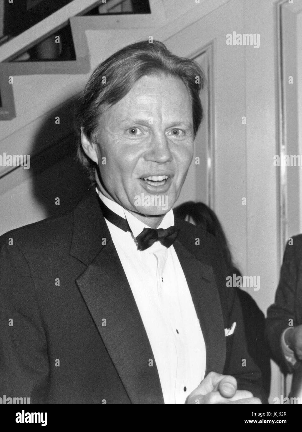 Jon Voight, US-amerikanischer Schauspieler, nimmt an einer Preisverleihung in London, England am 18. Oktober 1990. Stockfoto