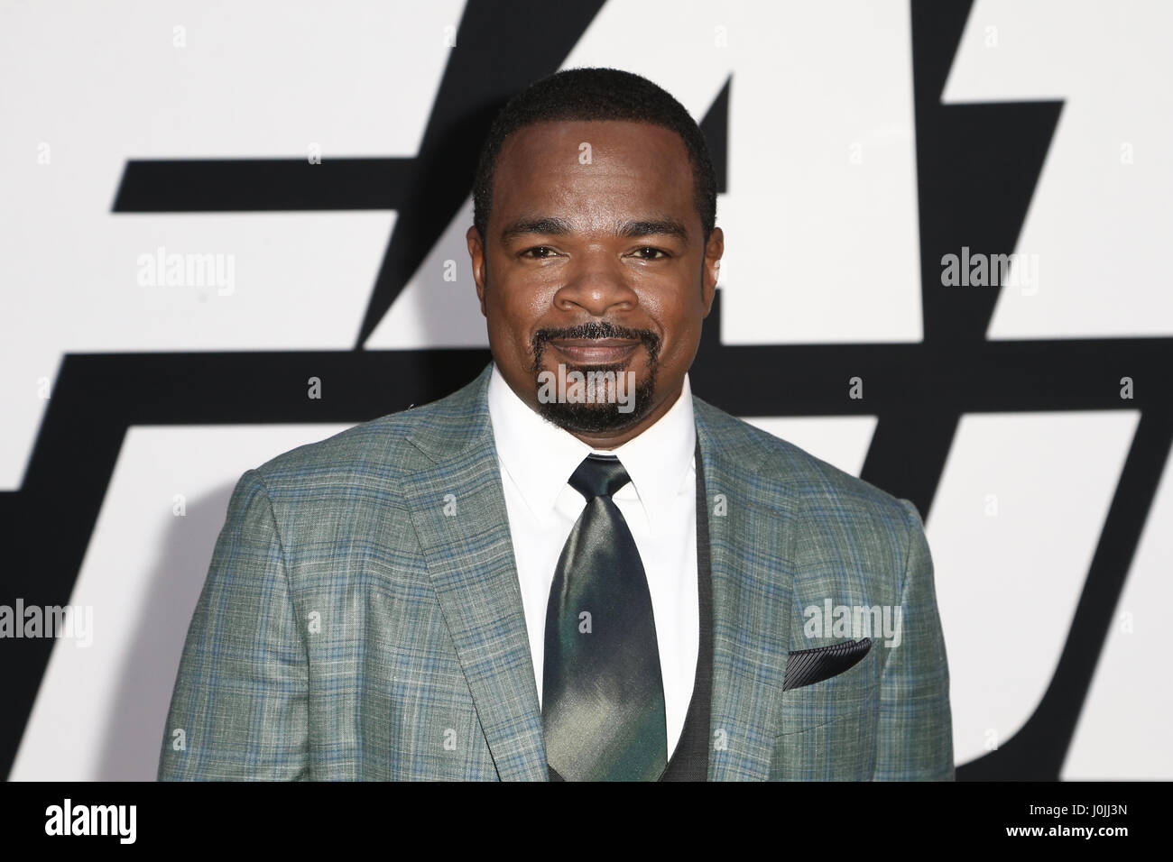 Regisseur F. Gary Gray besucht die Weltpremiere von "The Fate of the Furious" in der Radio City Music Hall am 8. April 2017 in New York City. Stockfoto