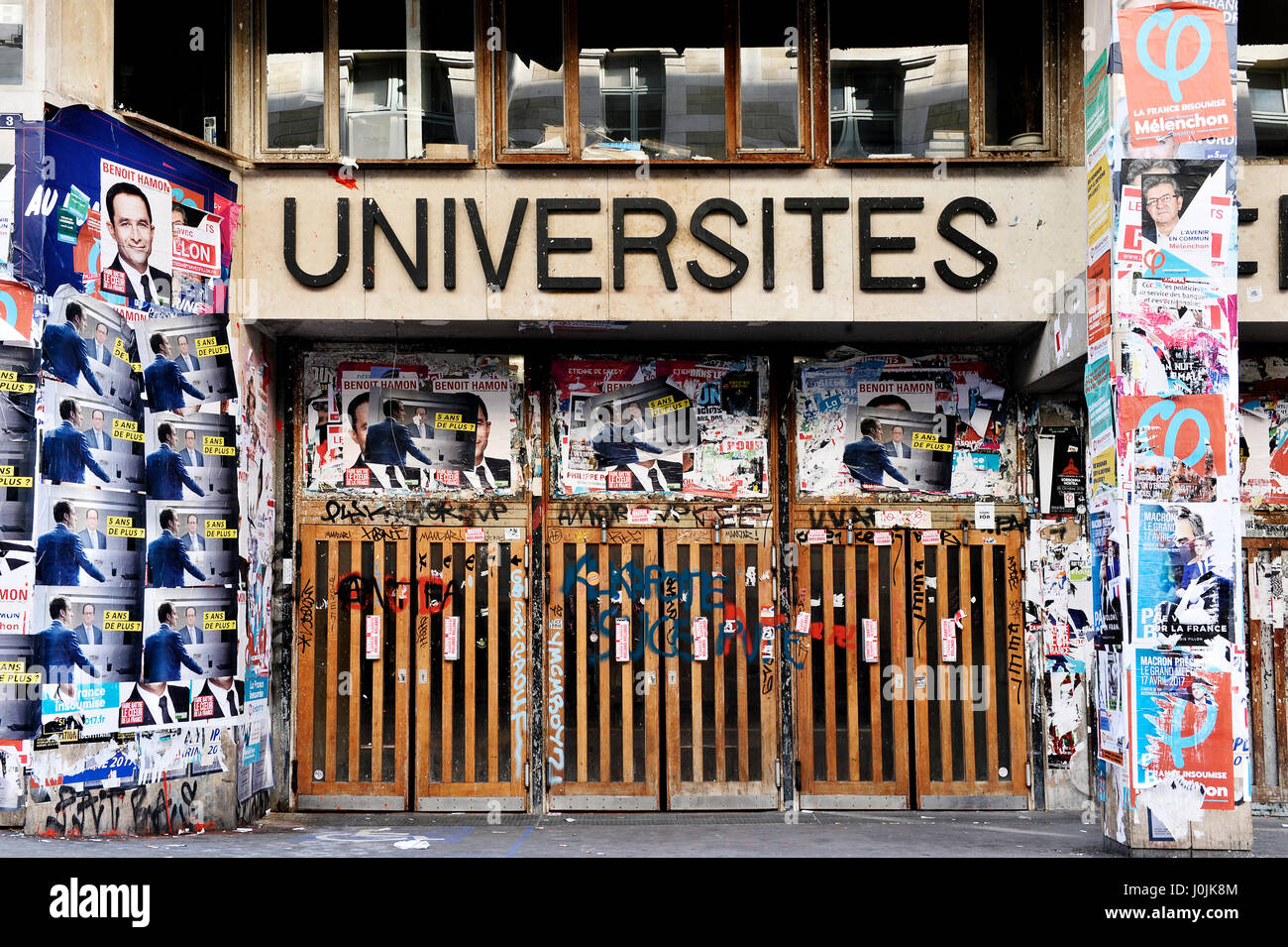 Universität Panthéon, Paris, Frankreich Stockfoto