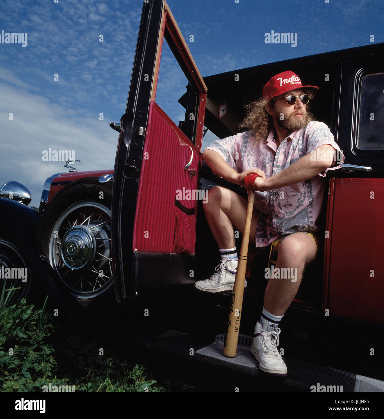 Porträt von Andy Bausch (Regisseur, Drehbuchautor) 08.12.1989 © Philippe MATSAS Stockfoto