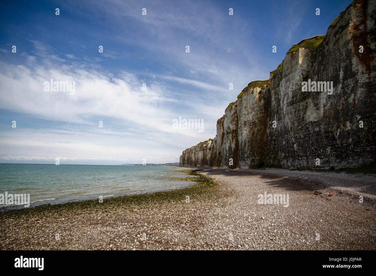 Saint-Valery-En-Caux, Normandie, Frankreich Stockfoto