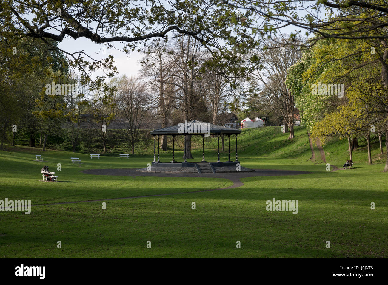 Der Musikpavillon im Phoenix Park, Dublin City, Irland. Stockfoto