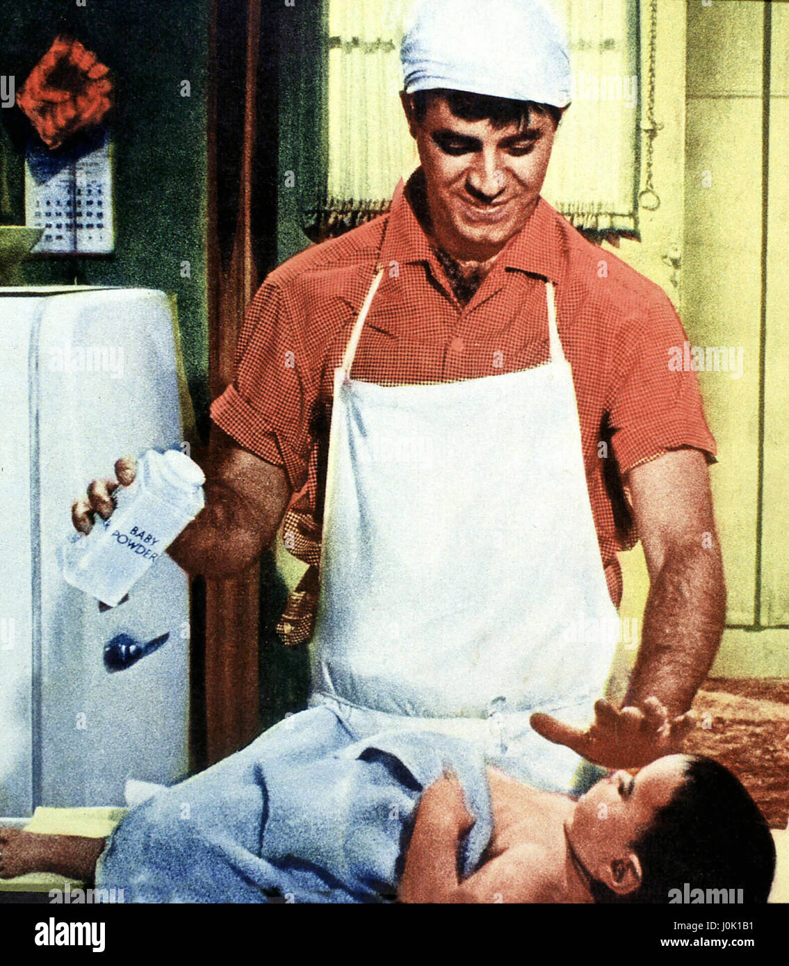 5 Auf Einen Streich aka. Rock-a-Bye Baby, USA 1958, Regie: Frank Tashlin Schauspieler/Stars: Jerry Lewis, Marilyn Maxwell, Connie Stevens Stockfoto