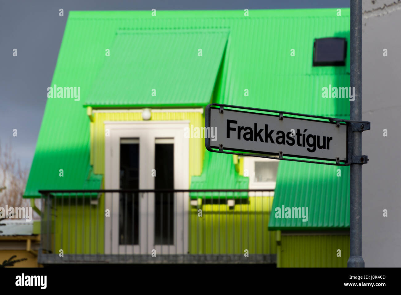 Fótógrafí Phtography Shop, Reykjavik Stockfoto