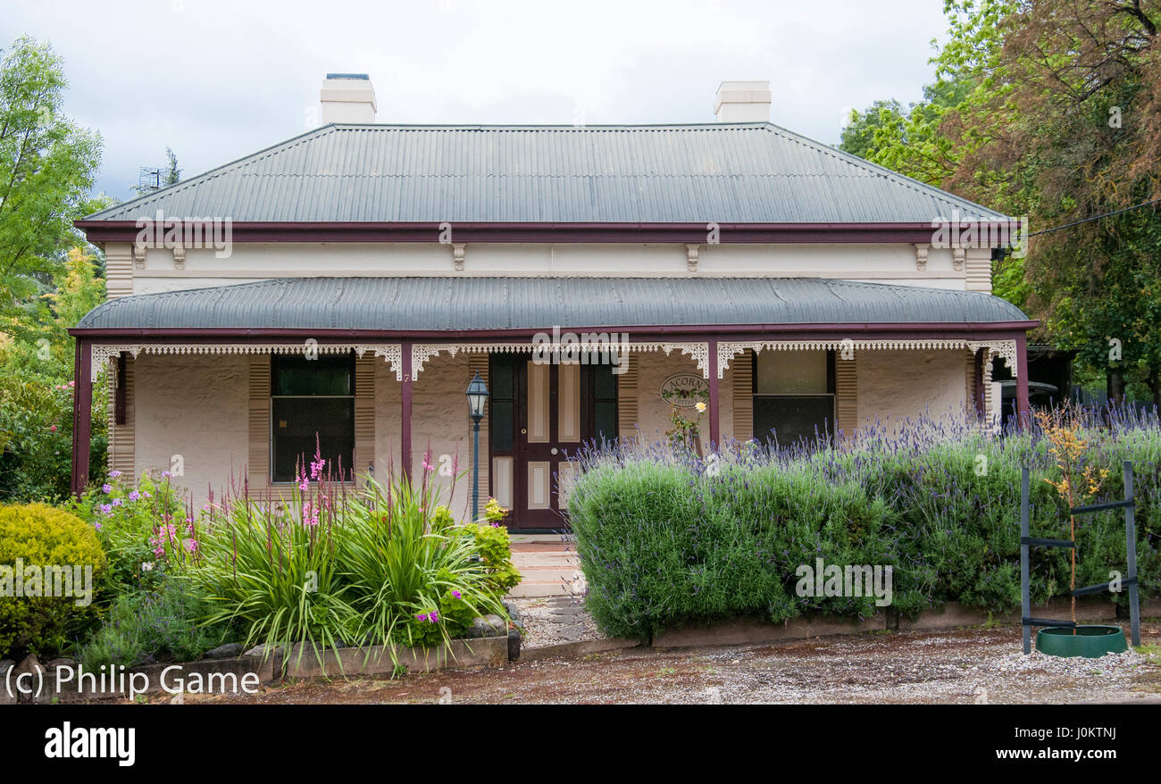 Viktorianischen Haus in Angaston, Barossa Valley, South Australia Stockfoto