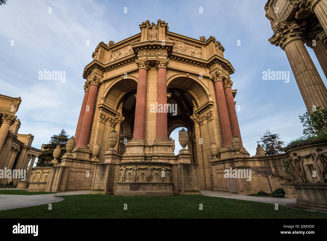 Der Palast der schönen Künste - San Francisco, Kalifornien, USA Stockfoto