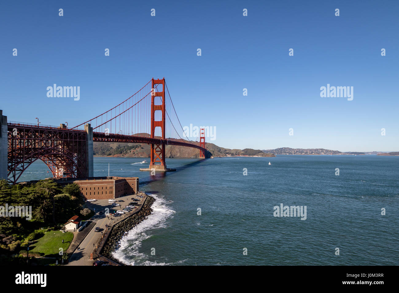 Golden Gate Bridge - San Francisco, Kalifornien, USA Stockfoto