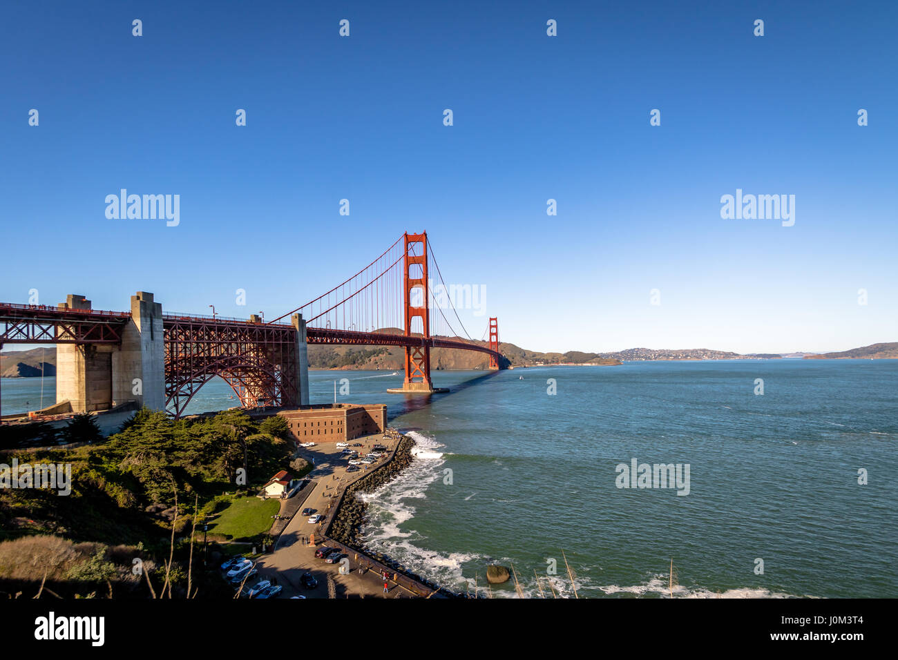 Golden Gate Bridge - San Francisco, Kalifornien, USA Stockfoto
