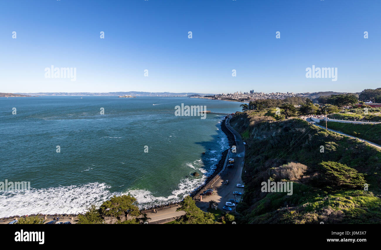 Skyline von Downtown San Francisco - San Francisco, Kalifornien, USA Stockfoto