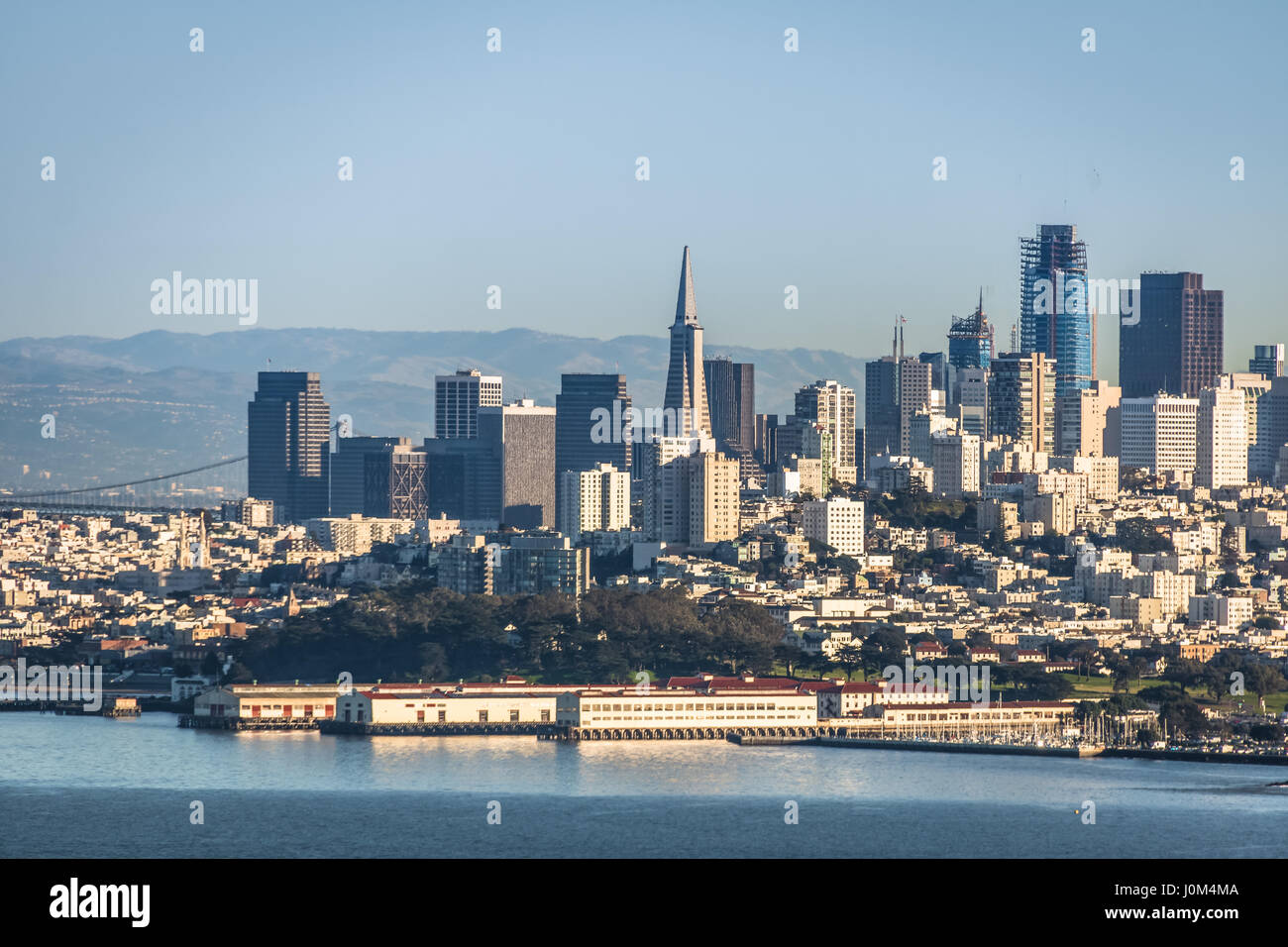 Skyline von Downtown San Francisco - San Francisco, Kalifornien, USA Stockfoto