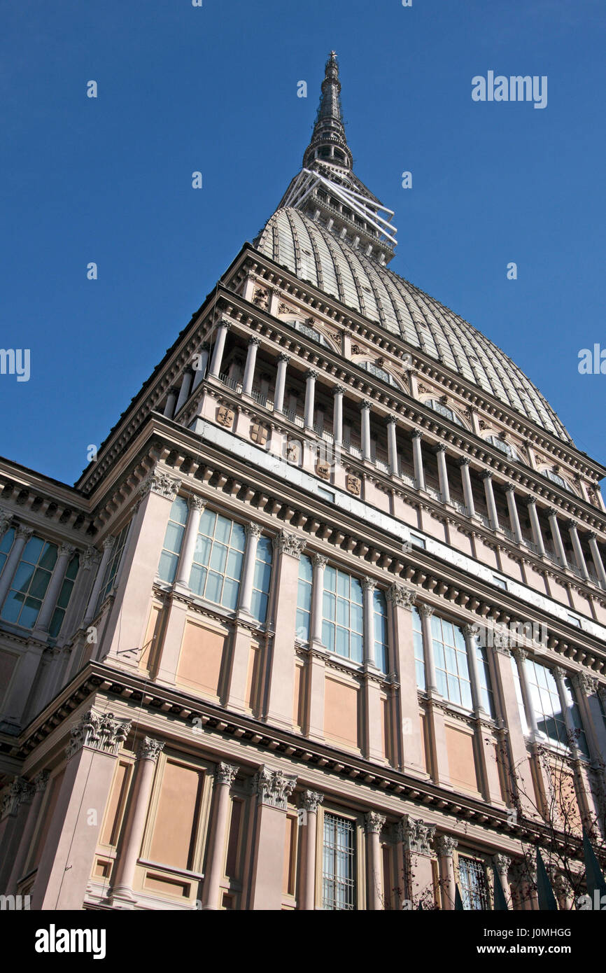 Mole Antonelliana - Turin - Italien Stockfoto
