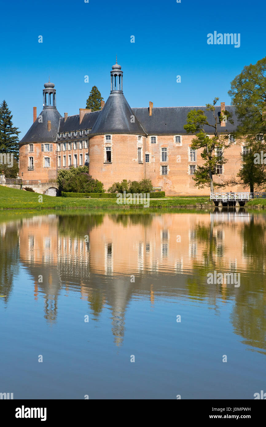 Château de Saint-Fargeau, Yonne, Burgund, Frankreich Stockfoto