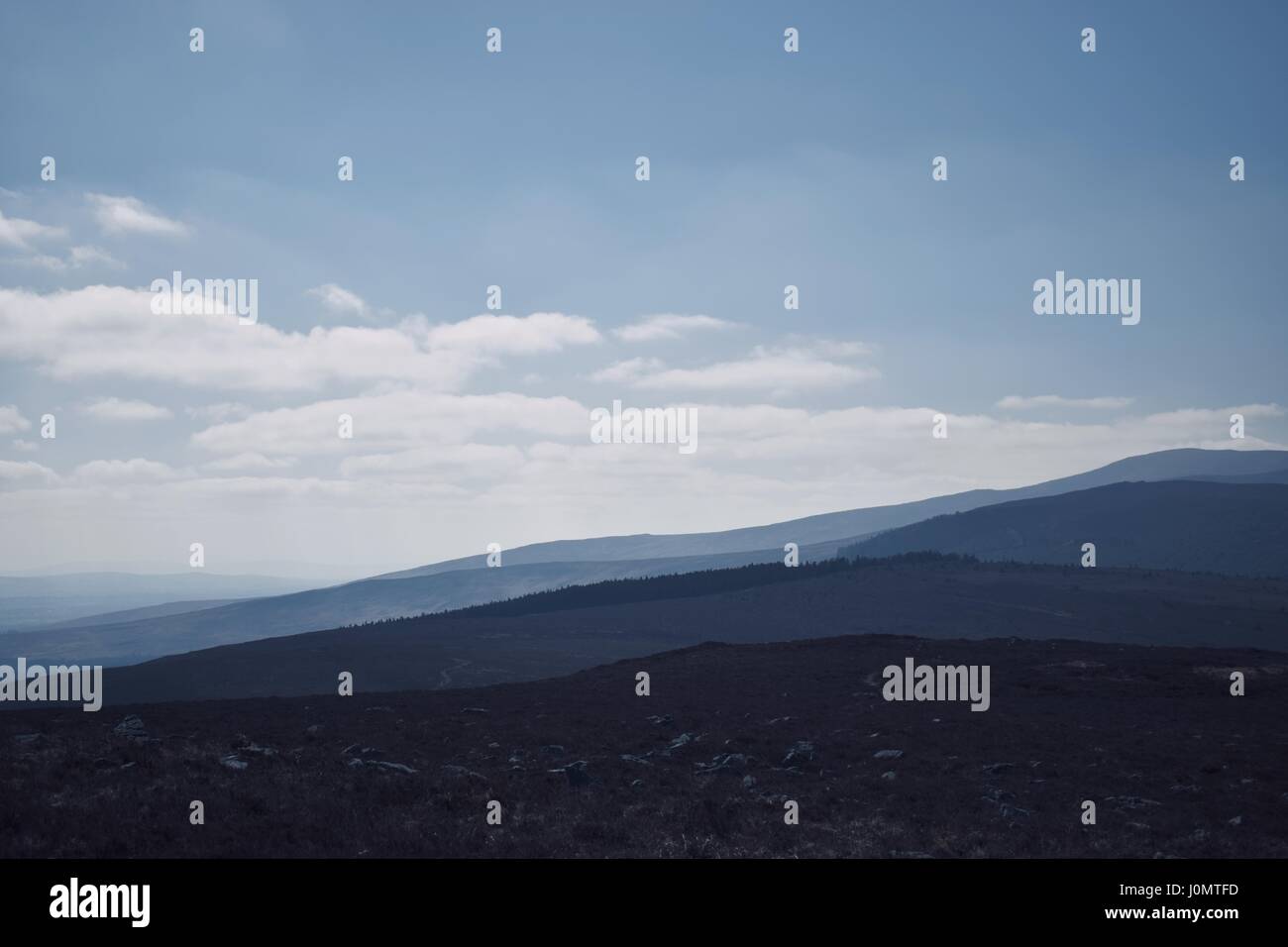 Berge In Cahir Irland Stockfoto