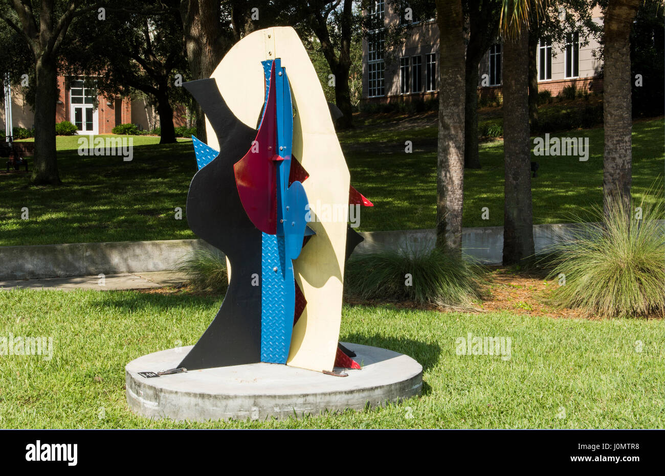 Deland Florida Stetson University Statue Kunsthochschule in der Kleinstadt Bildung, Stockfoto