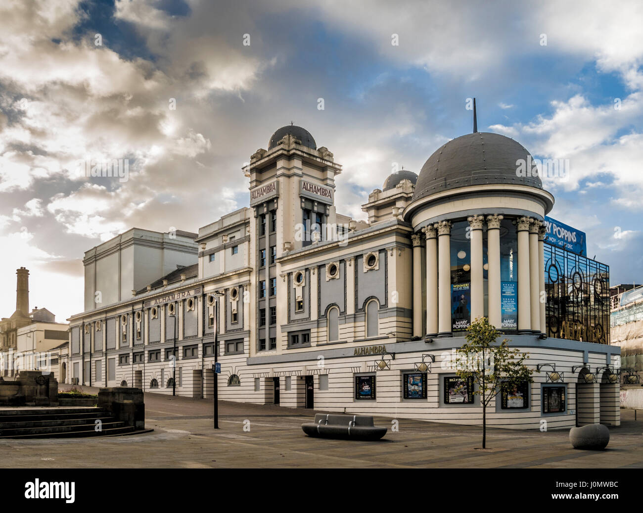 Das Alhambra Theater, Bradford, West Yorkshire, Großbritannien. Stockfoto