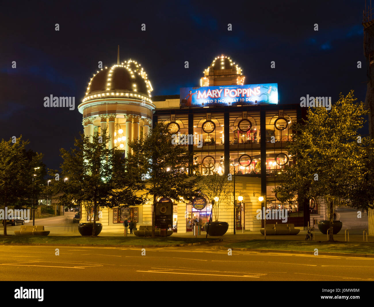 Das Alhambra Theater, Bradford, West Yorkshire, Großbritannien. Stockfoto