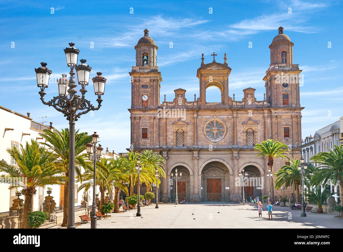 Santa Ana Kathedrale, Las Palmas, Gran Canaria, Spanien Stockfoto