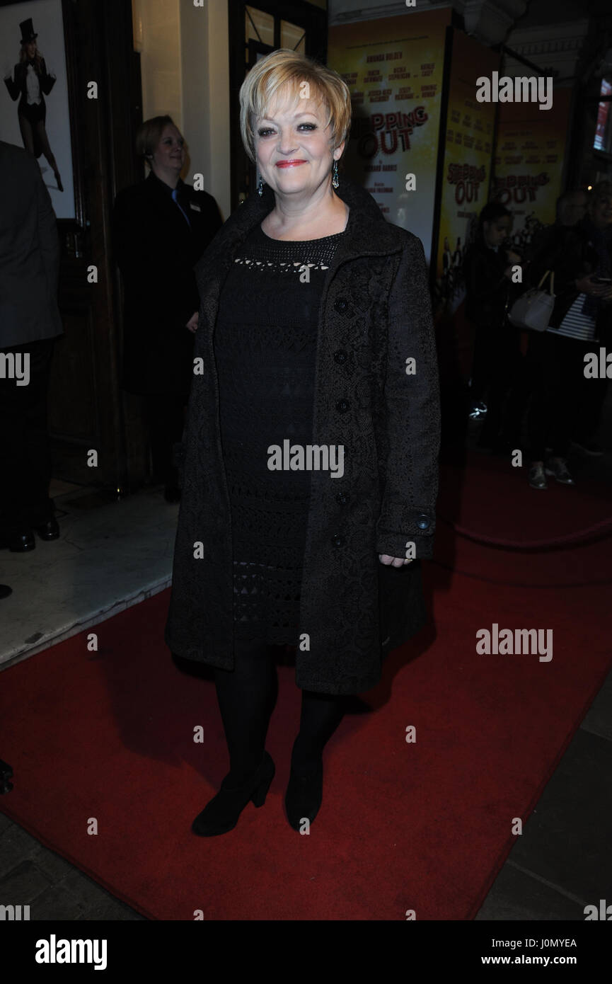 Presse-Nacht im Vaudeville Theatre - Ankünfte mit heraustreten: Maria Friedman wo: London, Vereinigtes Königreich bei: 14. März 2017 Stockfoto