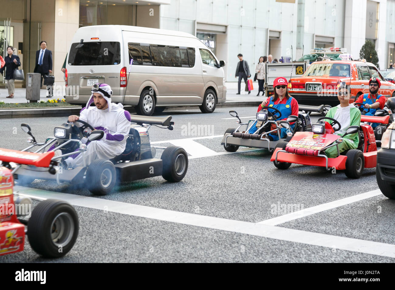 Mädchen Jungen Mario Cartoon Rennen Karting Auto 90s Kostüm Outfit 5-6 Jahr