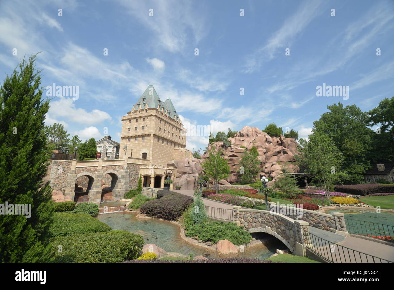Walt Disney Welt EPCOT Europa und Nahost Stockfoto