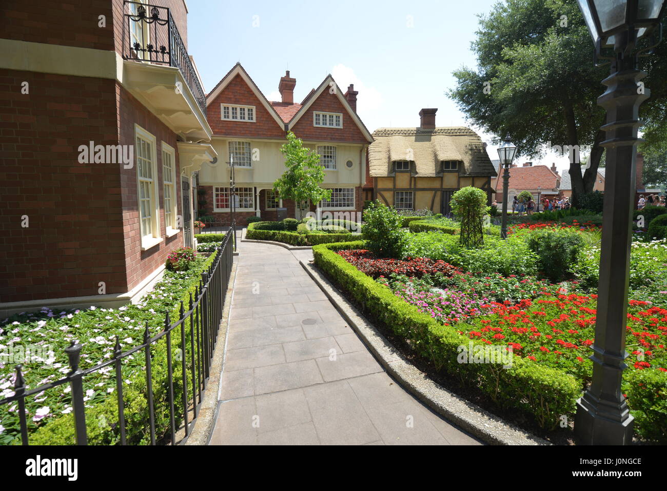 Walt Disney Welt EPCOT Europa und Nahost Stockfoto