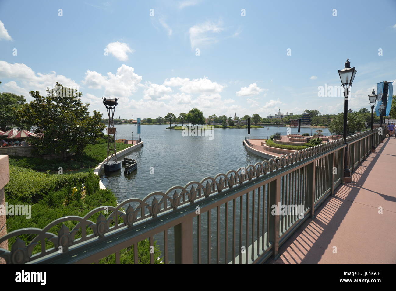 Walt Disney Welt EPCOT Europa und Nahost Stockfoto