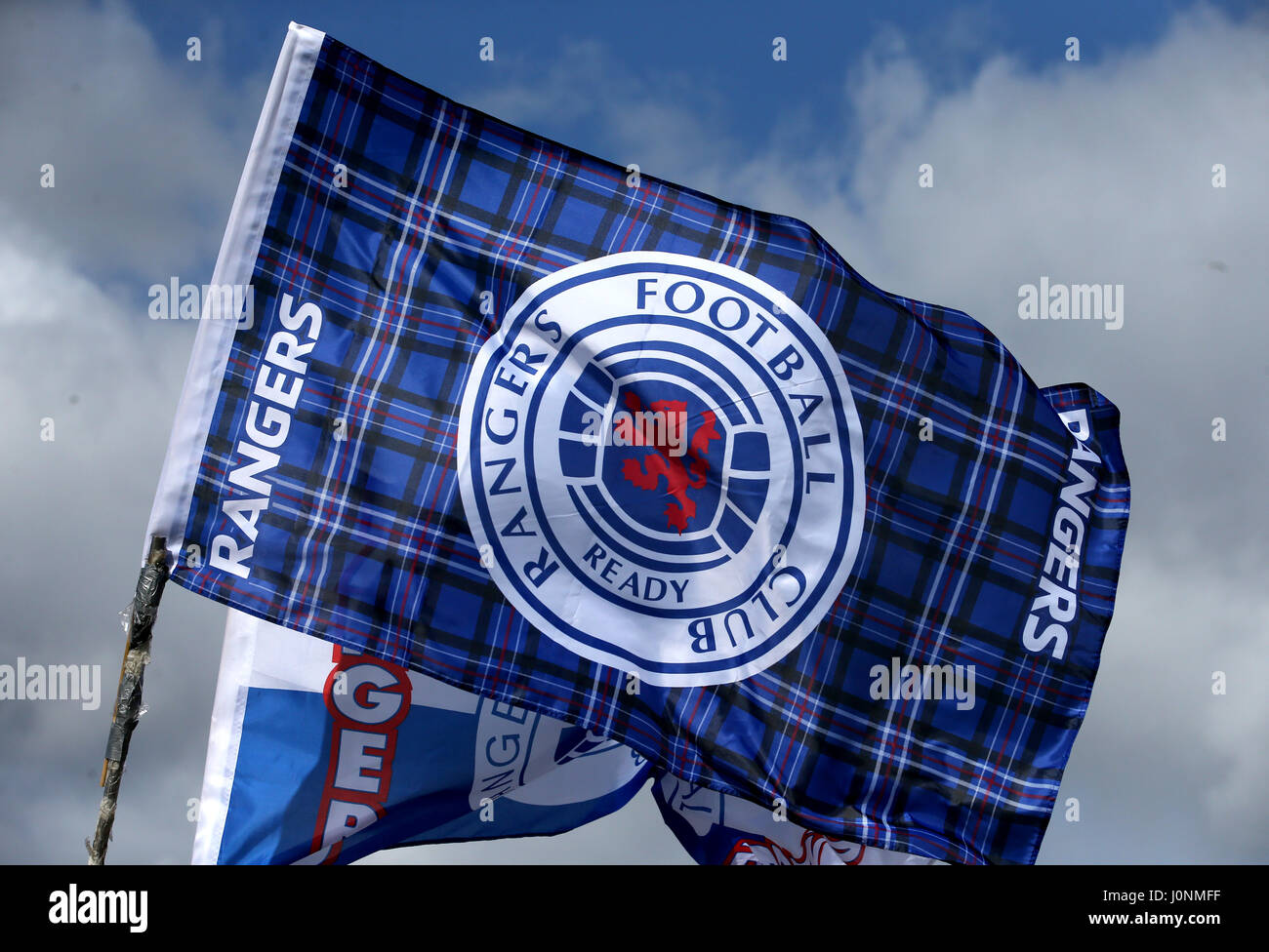 Glasgow Champions Banner Fahnen Geschenk für Das Rangers Fans 