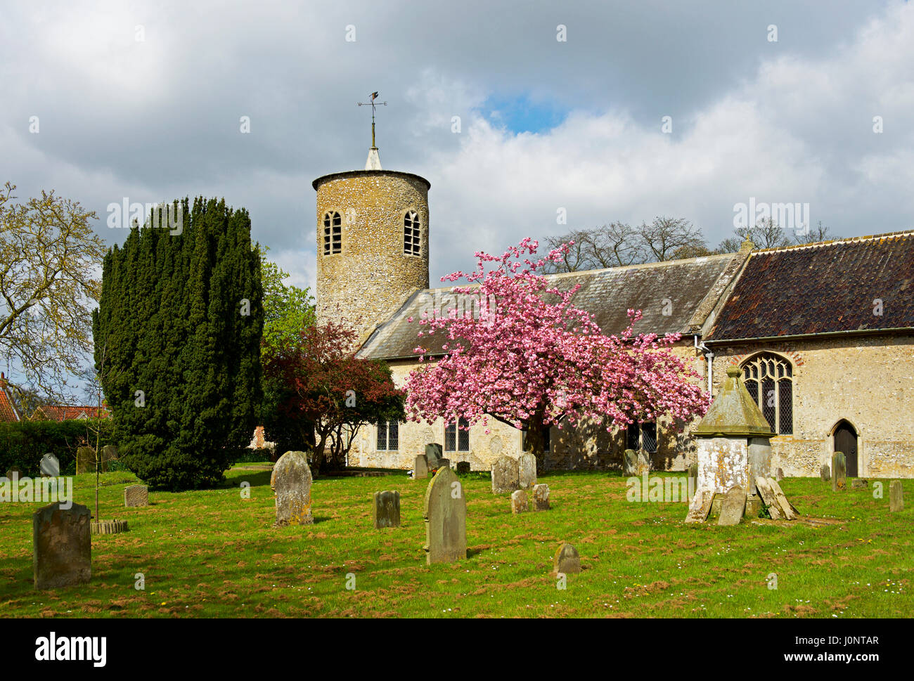 St Mary's Church, Syderstone, Norfolk, England Großbritannien Stockfoto