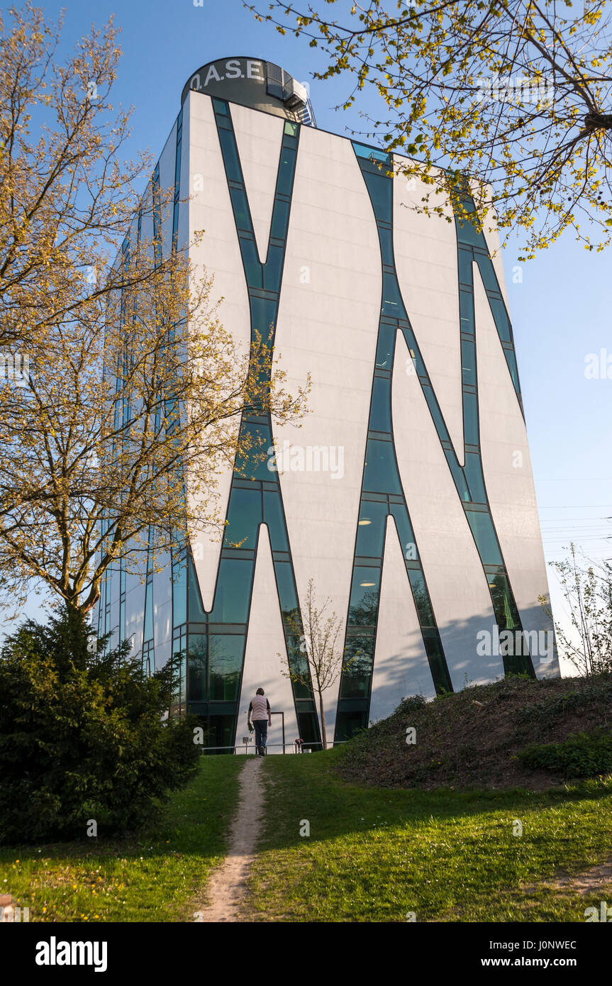 Die O.A.S.E. Gebäude auf dem Gelände der Uniklinik Düsseldorf. NRW. Deutschland Stockfoto