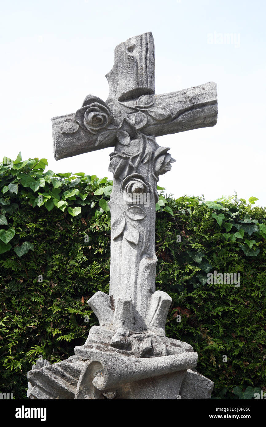 Ostern im Zagreber Hauptfriedhof Mirogoj, Details, Kroatien, Europa, 20 Stockfoto