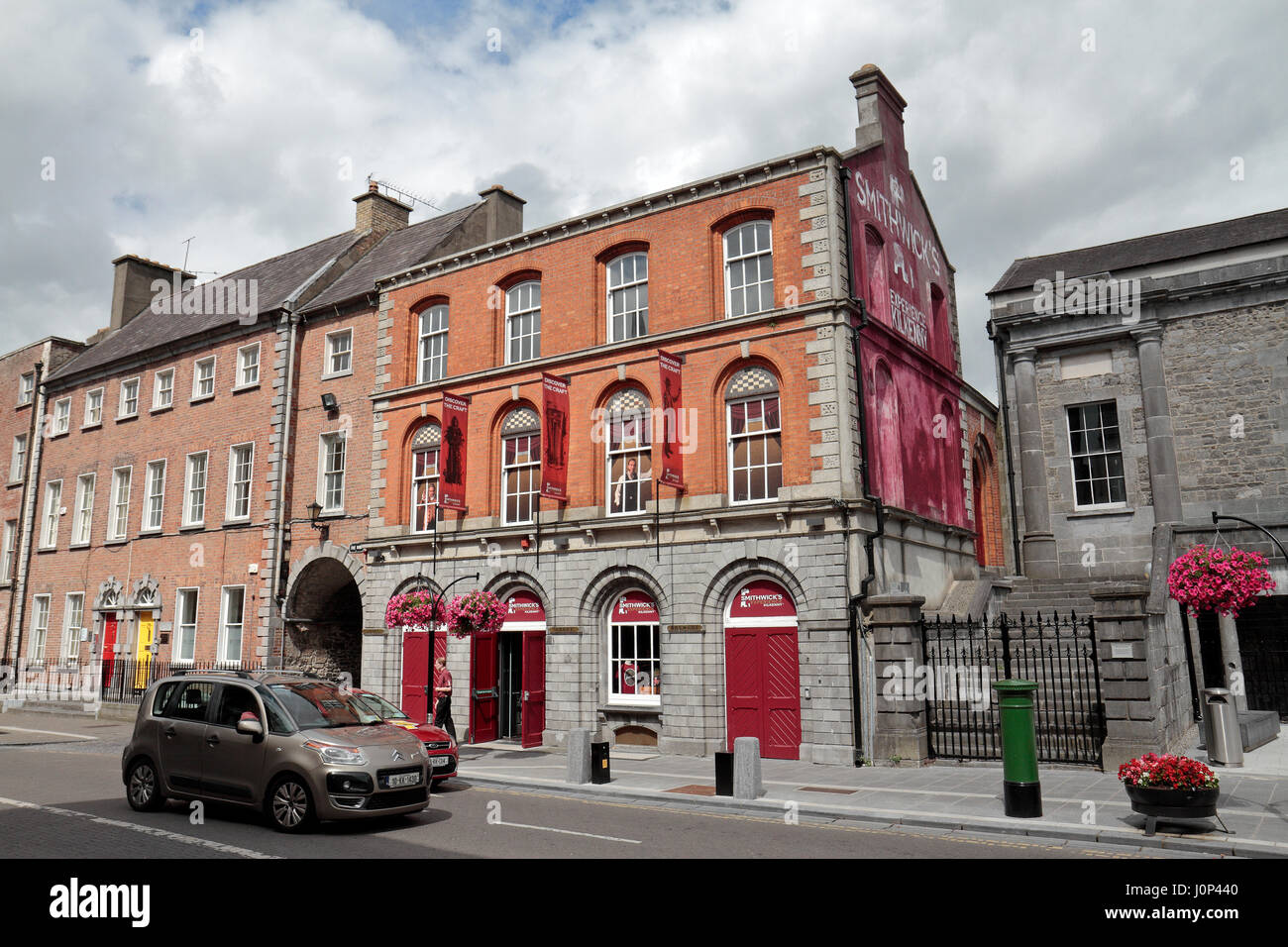 Die Smithwick Erfahrung Kilkenny Brauerei-Museum in der Stadt Kilkenny, Grafschaft Kilkenny, Irland (Eire). Stockfoto