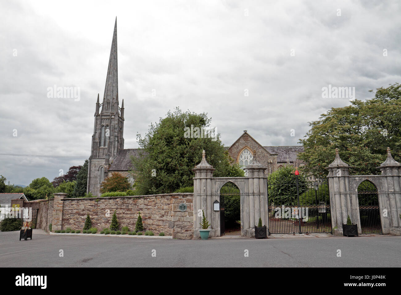 Lismore Kathedrale oder St. Karthagos Kathedrale, Kirche von Irland Kathedrale in Lismore, Grafschaft Waterford, Irland (Eire). Stockfoto