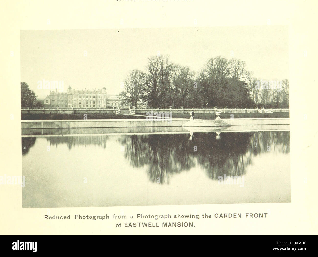 Die Blue Book-Serie von historische Anwesen. (Drayton Manor. Eastwell Park.) Stockfoto